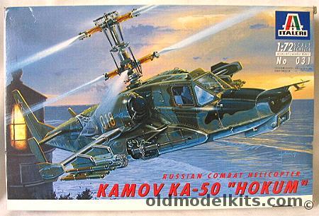 Italeri 1/72 Kamov KA-50 Hokum, 031 plastic model kit